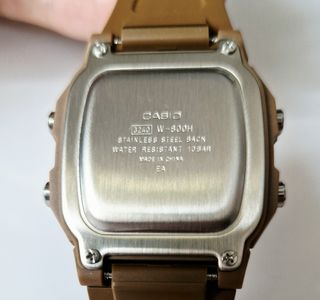 Reloj Casio W800H-5AV MARRON ORIGINAL NUEVO