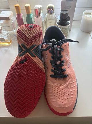 Zapatillas Padel Mujer Munich Hydra 118 Rosa/Azul