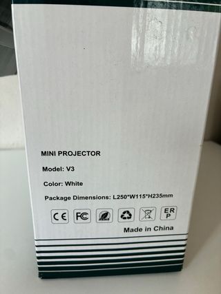 Proyector Mini Xaser V3 Blanco