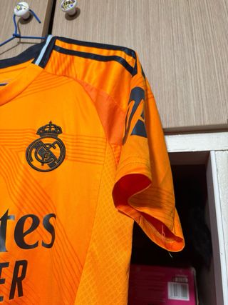 Camiseta Real Madrid Adidas Naranja