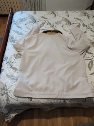 Cazadora Shein beige entretiempo hombre