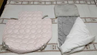 Saco Carrito Bebé Universal Invierno Rosa