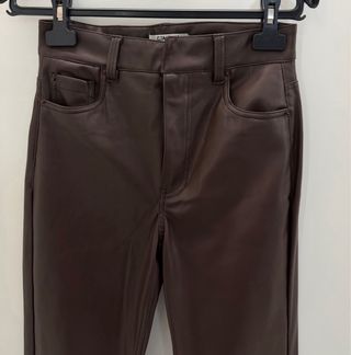 Pantalón cuero BSK x C.Tangana Marrón