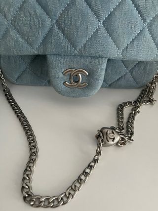 Bolso Chanel Denim Azul