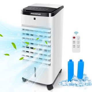 Taurus R850 Ventilador humidificador, 3 velocidades y Modos, Temporizador 7h, 7 L, Mando a Distancia, 1 W, 1 Cubic Centimeters, 1 Decibelios, Plastic, Ãšnico