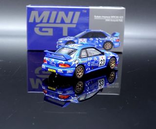 Mini GT Subaru Impreza WRC99 Acropolis Rally