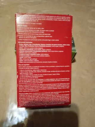 Fungicida e Insecticida Vithal y Compo