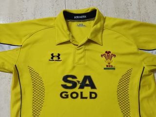 Camiseta Rugby Gales Talla XL Under Armour
