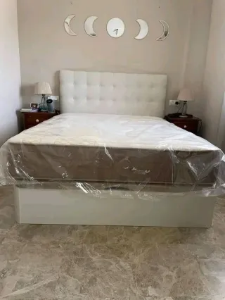 Canapé con colchón 135x190 en liquidación