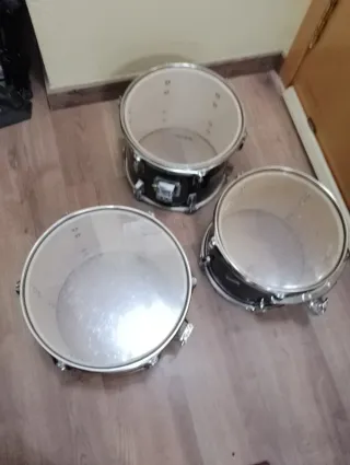 3 Timbales de Batería percusión