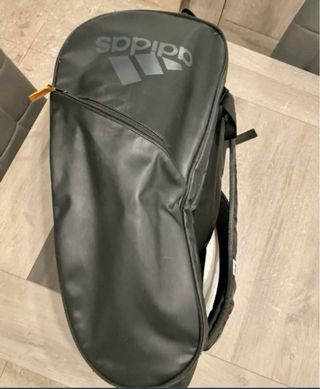 Paletero Adidas Negro Cuero