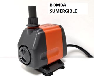 BOMBA AGUA SUMERGIBLE ESTANQUE PECERA ACUARIO