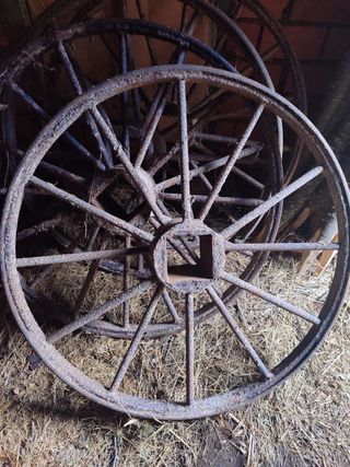 Ruedas de Carro Antiguas