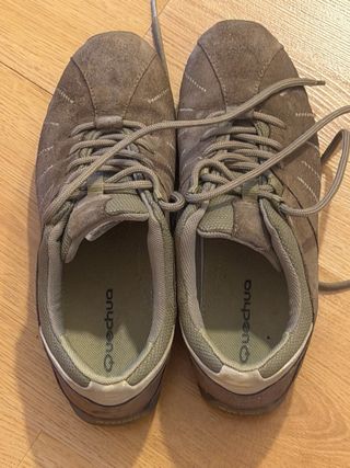 Zapatos de piel serraje Quechua Talla 38