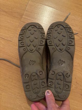 Zapatos de piel serraje Quechua Talla 38