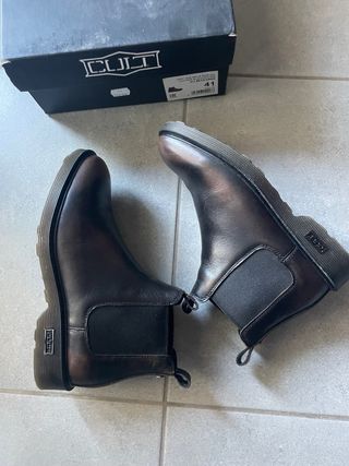 Stivaletti Cult 41 marrone cone nuovo