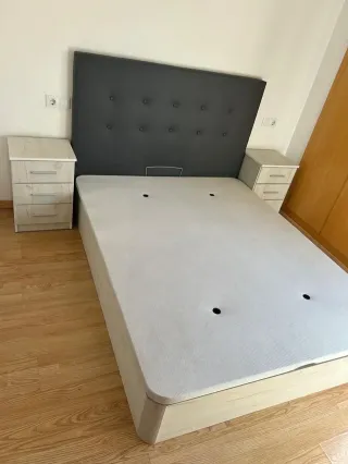 Cama canapé y colchón