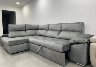 Sofá rinconero gris envío a Gava