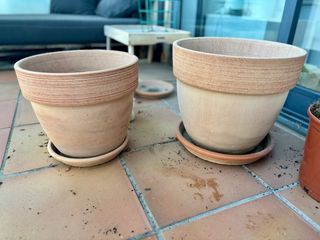 Macetas de terracotta