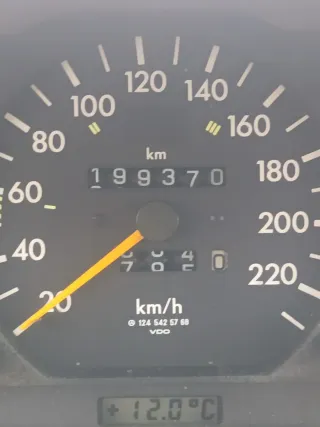 Mercedes-Benz W124 ranchera acepto cambio