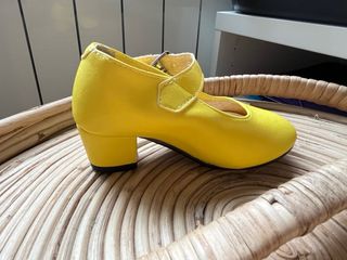 Vestido andaluza bebé/niña y zapatos tacón niña