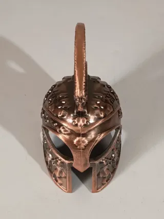 Mini Elmo Greco/Corinzio stile Spartano - metallo