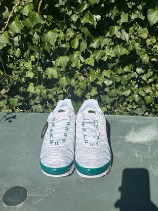 Nike TN x Lacoste Verde y Blanco