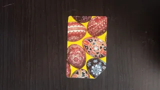 Scheda Telefonica Telecom Uova Pasquali