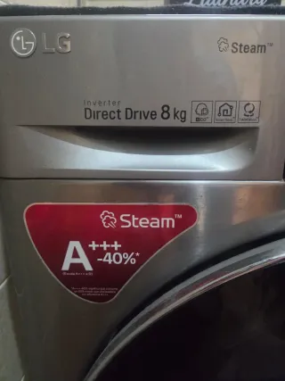 Lavadora LG 8kg Direct Drive Steam