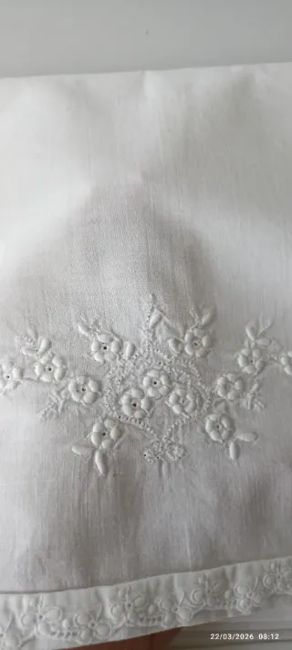 Set Lenzuola Lettino Carrozzina Ricamate