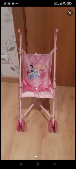 Silla de paseo de princesas Disney
