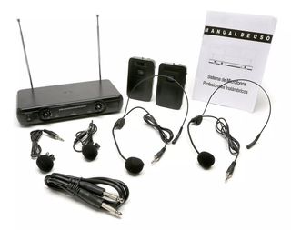 Microfonos Profesionales dos solapa dos diadema