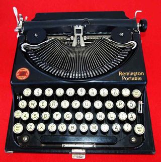 Máquina de escribir REMINGTON portable - c 1930