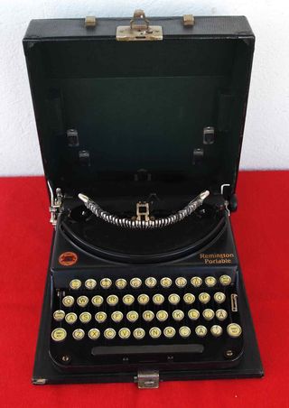 Máquina de escribir REMINGTON portable - c 1930
