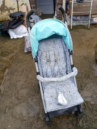 Silla de paseo estrellas azul