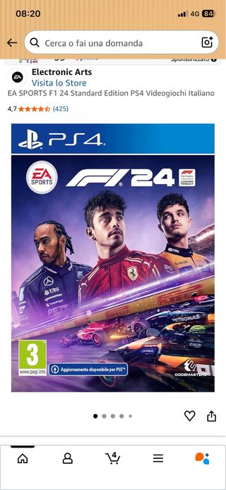 EA SPORTS F1 24 Standard Edition PS4