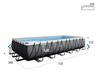 Piscina desmontable Intex Rectangular