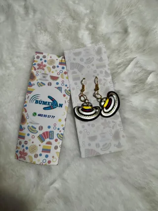 Aretes Sombrero Vueltiao Colombiano 🇨🇴