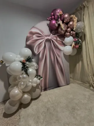 Hago decoraciónes de eventos, cumpleaños