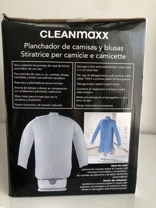 CLEANmaxx Plancha automática camisas