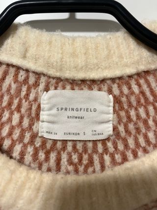 Jersey Springfield Oversize Diseño Babero Talla S