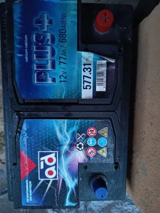 Batería Coche 12V 77Ah 680A Pluss+