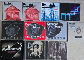 Lote 10 CDs Depeche Mode