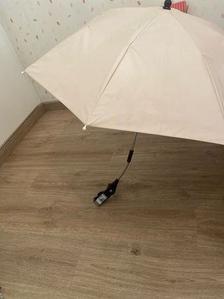 Sombrilla universal para cochecito beige