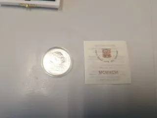 Vaticano 500 Lire Giovanni Paolo II 1996