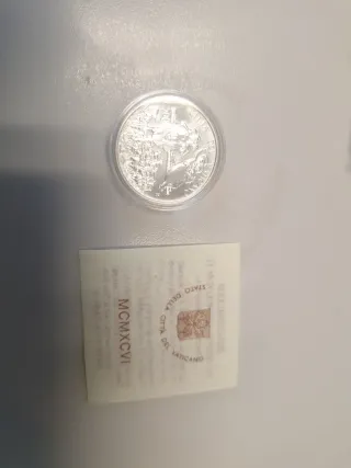 Vaticano 500 Lire Giovanni Paolo II 1996