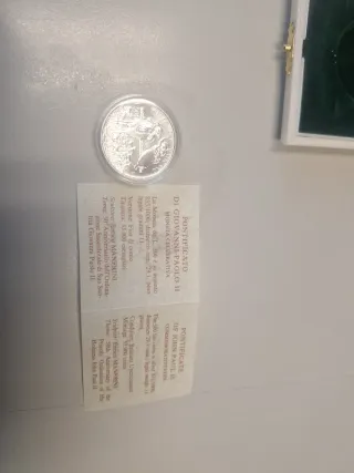 Vaticano 500 Lire Giovanni Paolo II 1996