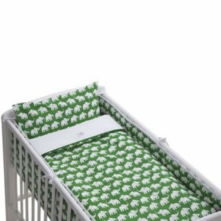 Pack protector cuna y sábanas elefantes