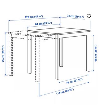 Mesa Comedor Extensible Blanca