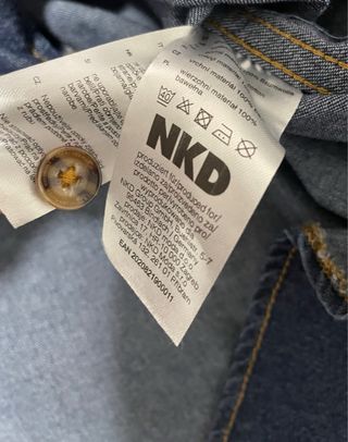 Camisa Vaquera Oversize NKD Azul